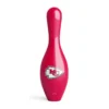 OTB NFL Kansas City Chiefs Team Logo Bowling Pin front view