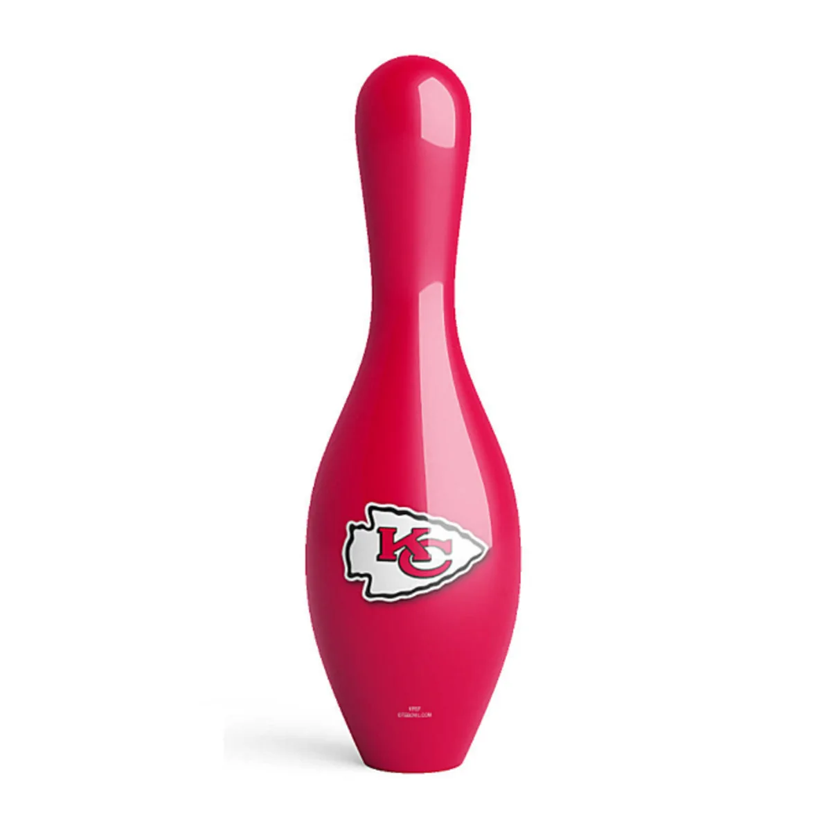 OTB NFL Kansas City Chiefs Team Logo Bowling Pin