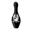 OTB NFL Las Vegas Raiders Team Logo Bowling Pin front view
