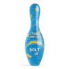 OTB NFL Los Angeles Chargers Graffiti Wall Bowling Pin front view