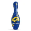 OTB NFL Los Angeles Rams Graffiti Wall Bowling Pin front view