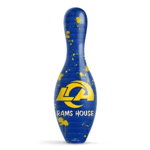 OTB NFL Los Angeles Rams Graffiti Wall Bowling Pin front view