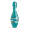 OTB NFL Miami Dolphins Graffiti Wall Bowling Pin back view