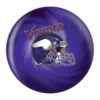 OTB NFL Minnesota Vikings Helmet Swirl Bowling Ball back view