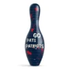 OTB NFL New England Patriots Graffiti Wall Bowling Pin back view