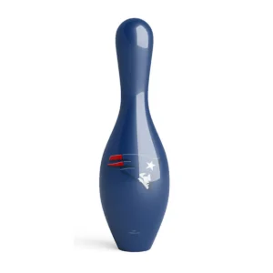 OTB NFL New England Patriots Team Logo Bowling Pin front view