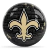 OTB NFL New Orleans Saints Graffiti Wall Bowling Ball front view