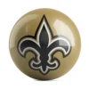 OTB NFL New Orleans Saints Team Logo Bowling Ball back view