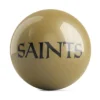 OTB NFL New Orleans Saints Team Logo Bowling Ball front view