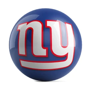 OTB NFL New York Giants Team Logo Bowling Ball front view