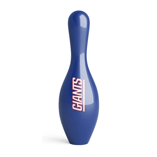OTB NFL New York Giants Team Logo Bowling Pin back view