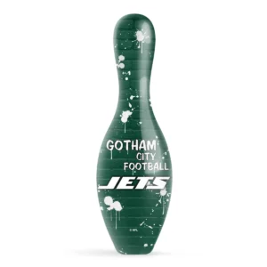 OTB NFL New York Jets Graffiti Wall Bowling Pin back view