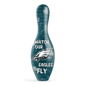OTB NFL Philadelphia Eagles Graffiti Wall Bowling Pin front view