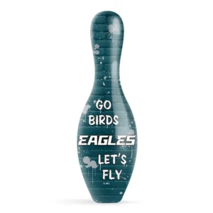 OTB NFL Philadelphia Eagles Graffiti Wall Bowling Pin back view
