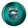 OTB NFL Philadelphia Eagles Helmet Swirl Bowling Ball back view
