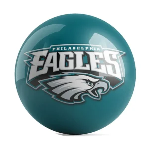 OTB NFL Philadelphia Eagles Team Logo Bowling Ball back view