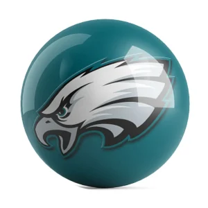 OTB NFL Philadelphia Eagles Team Logo Bowling Ball front view