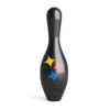 OTB NFL Pittsburgh Steelers Team Logo Bowling Pin front view