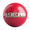 OTB NFL San Francisco 49ers Team Logo Bowling Ball back view