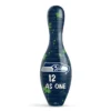 OTB NFL Seattle Seahawks Graffiti Wall Bowling Pin front view