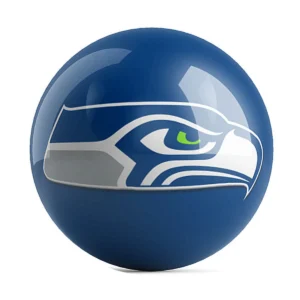 OTB NFL Seattle Seahawks Team Logo Bowling Ball back view