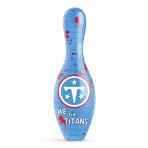 OTB NFL Tennessee Titans Graffiti Wall Bowling Pin front view