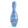 OTB NFL Tennessee Titans Graffiti Wall Bowling Pin back view