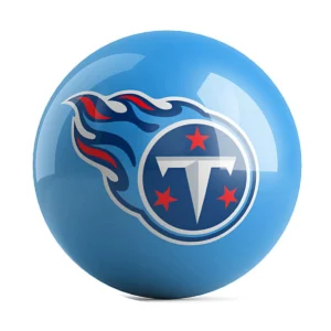 OTB NFL Tennessee Titans Team Logo Bowling Ball front view