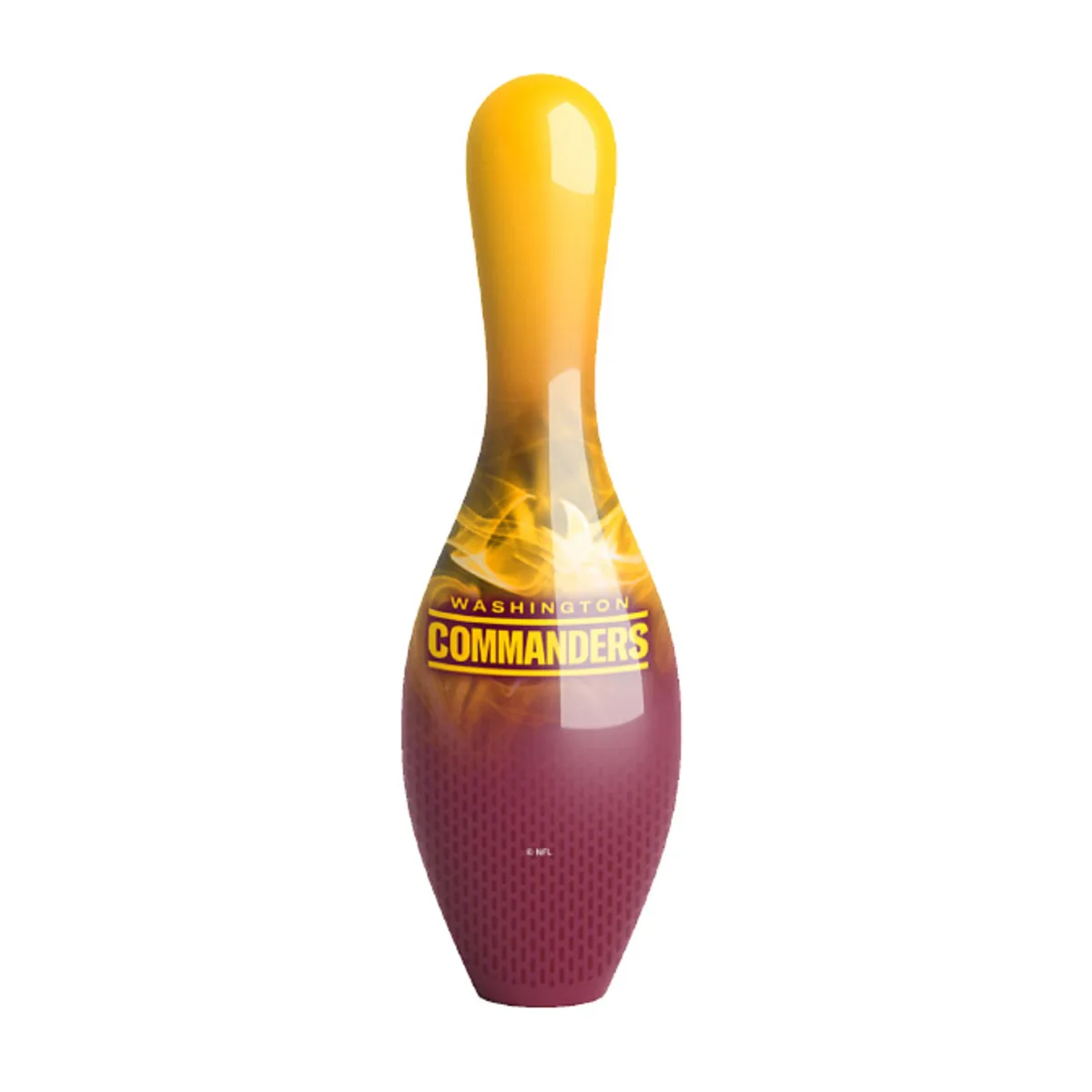 OTB NFL Washington Commanders On Fire Bowling Pin