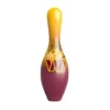 OTB NFL Washington Commanders On Fire Bowling Pin back view