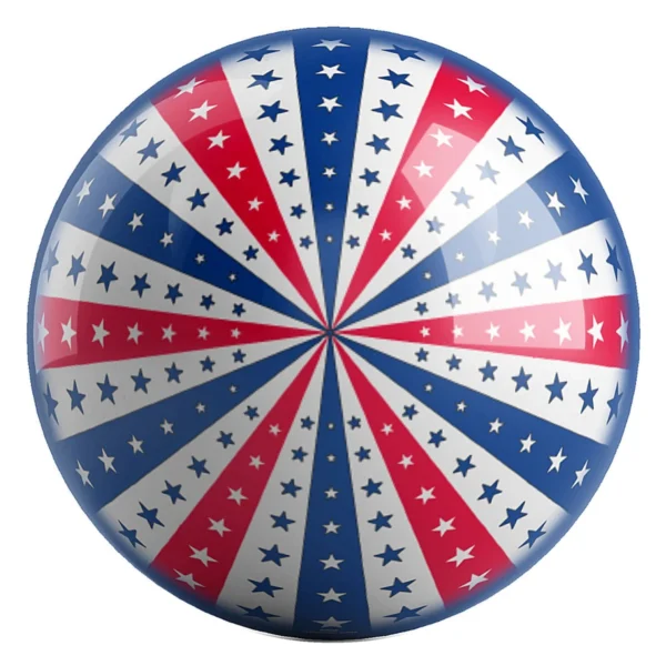 Thank A Soldier bowling ball back