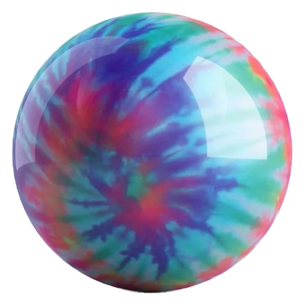 Make Love Not War bowling ball back