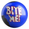 Bite Me bowling ball front