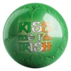 Kiss Me I'm Irish bowling ball front