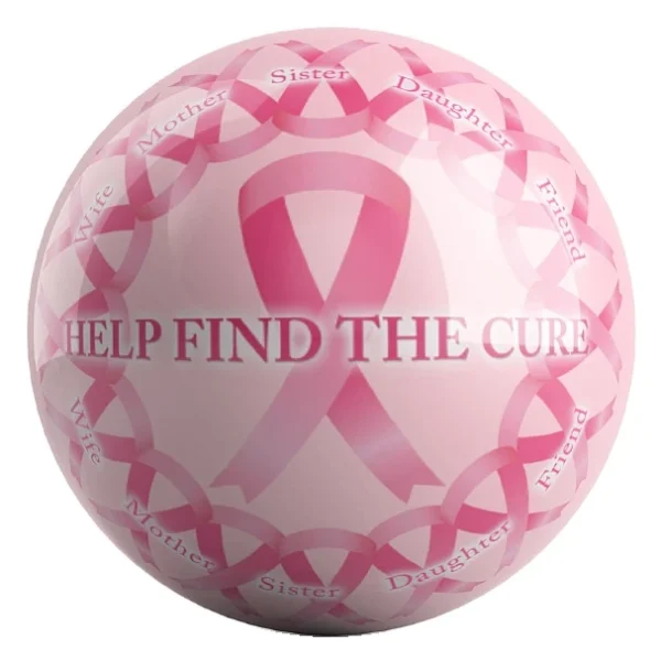 Every Ribbon Tells A Story bowling ball back