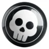 Comic Skull bowling ball front