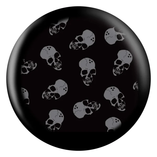 Skull Shield bowling ball back
