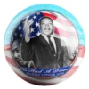 Barack Obama-Martin Luther King bowling ball front