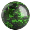 Green Camouflage bowling ball front