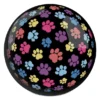 Paw Prints bowling ball front