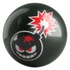 Bomb bowling ball front