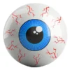Eyeball bowling ball front