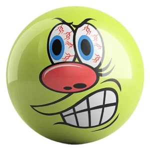 Furious Frank bowling ball front