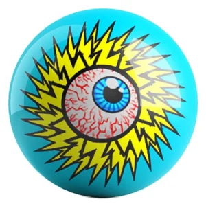 Electric Eye bowling ball front