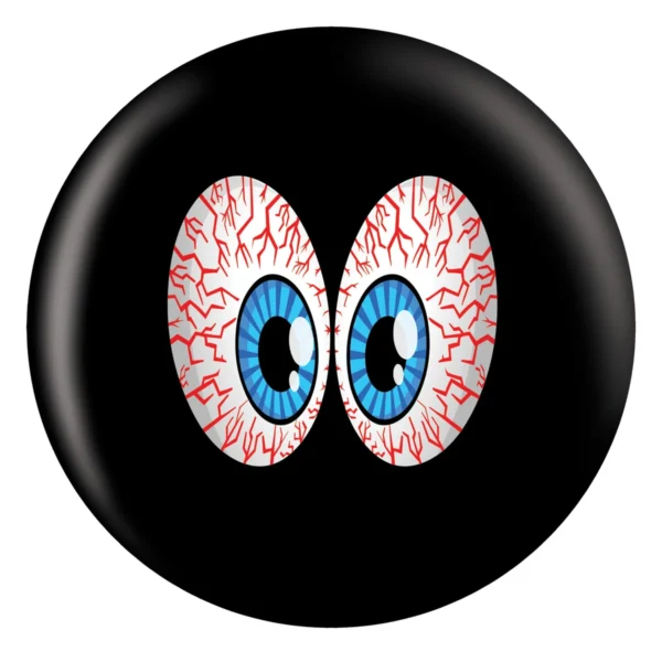 Goon Eyes bowling ball back