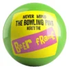 Never Mind bowling ball front
