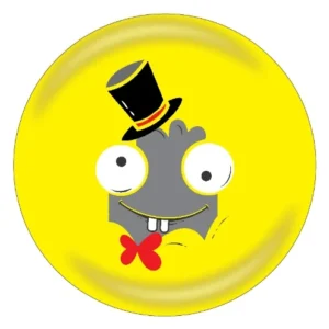 Man with a Big Hat bowling ball front