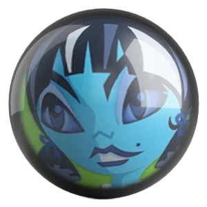 Card Max'd Out bowling ball front