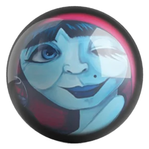Merlot Streep bowling ball front