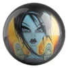 Wings of Desire bowling ball front